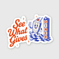 The Milkshake Sticker