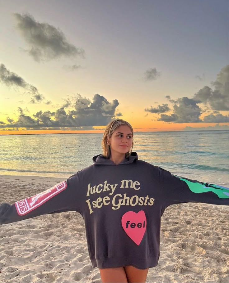 Lucky Me I See Ghosts Hoodie